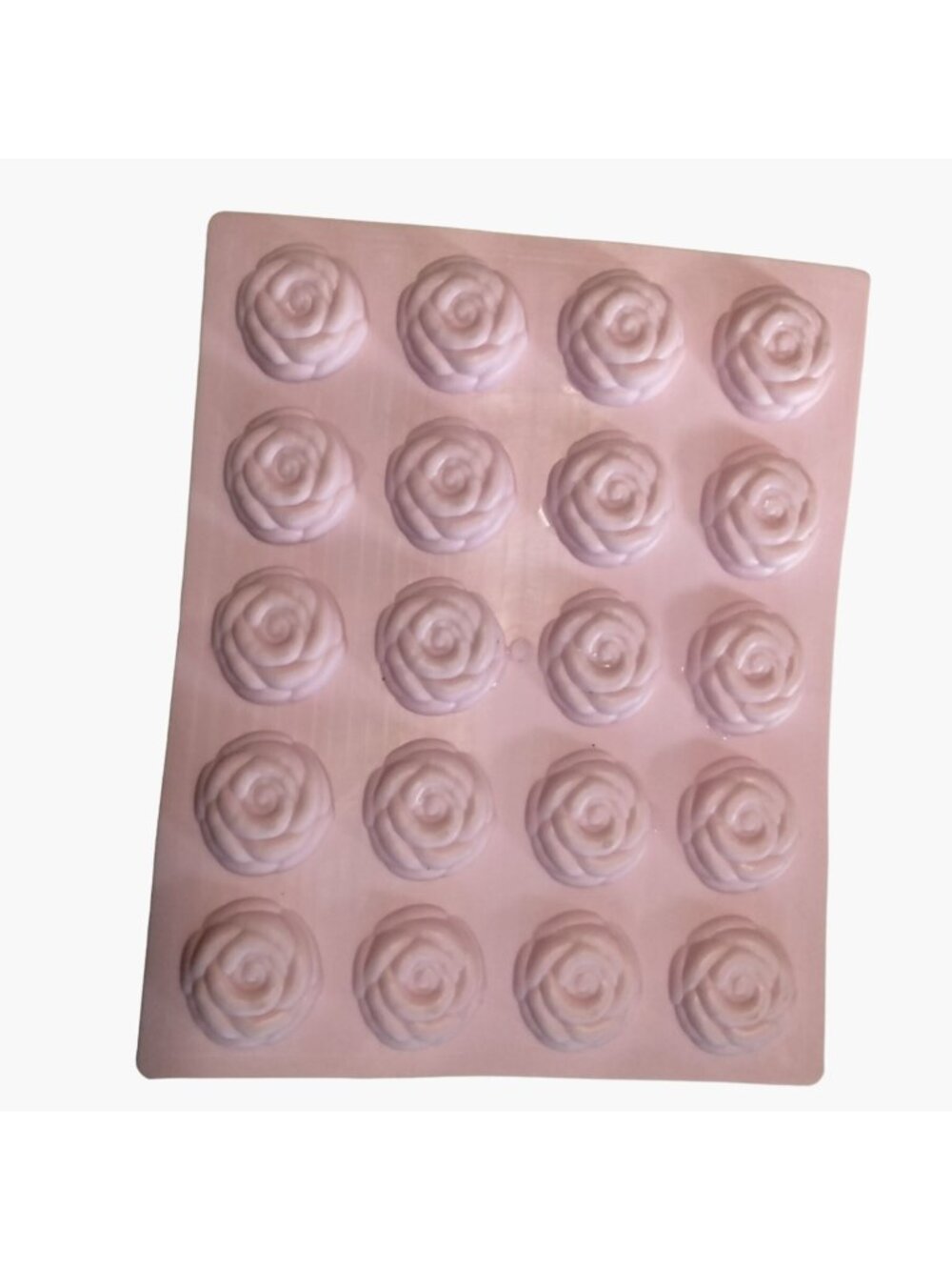 Cabbage Rose Chocolate Candy Mold Soap